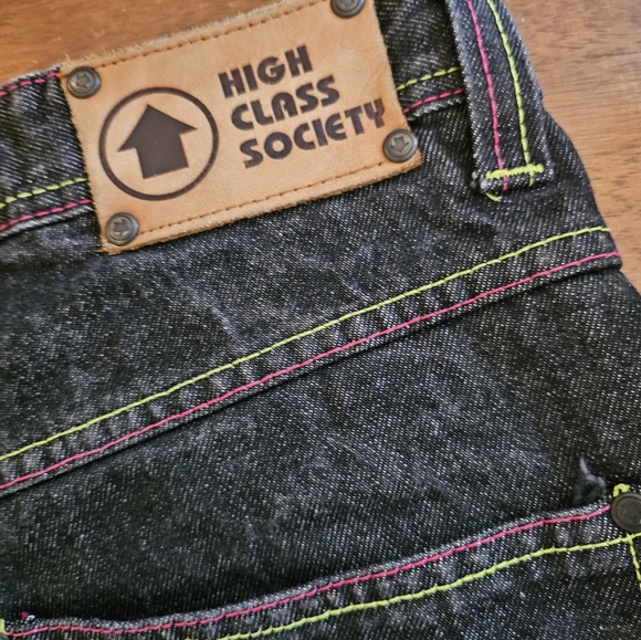 Vinrage high class society skull hean shorts size 34 - Picture 5 of 6